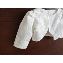Bolero giacca elegante avorio